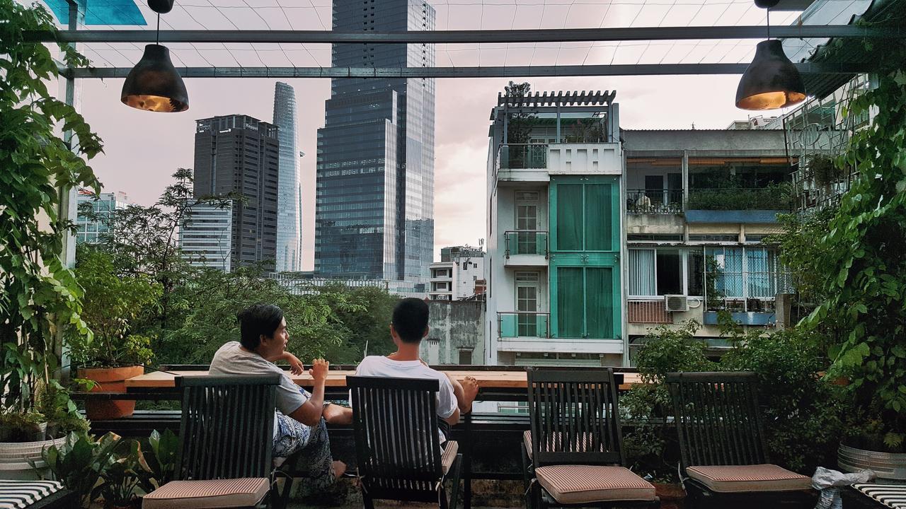 Vy Da Backpackers Hostel Bandar Ho Chi Minh Luaran gambar